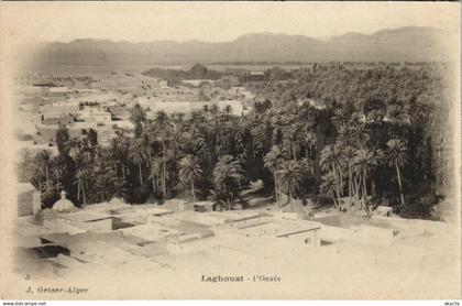 CPA ALGERIA LAGHOUAT L'Oasis (1088903)
