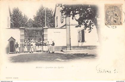 Algérie - MEDEA - Quartier des Spahis