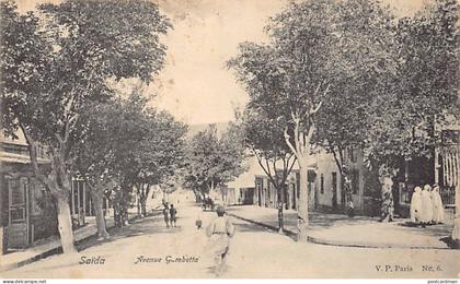 Algérie - SAÏDA - Avenue Gambetta