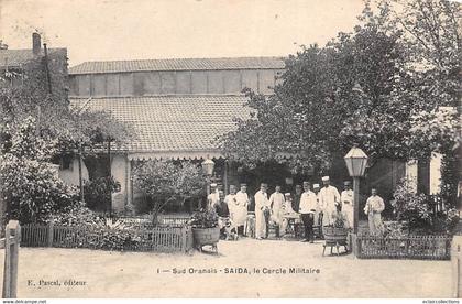 Algérie.   Saïda     Le Cercle militaire      (Voir scan)