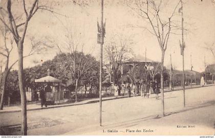 Algérie - SAÏDA - Place des écoles
