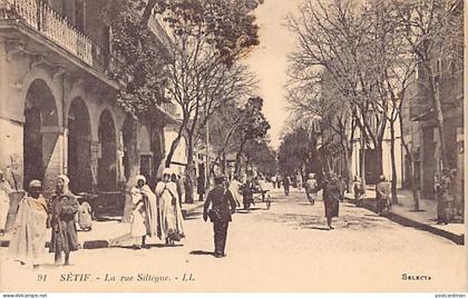 Algérie - SETIF - La rue Sillègue
