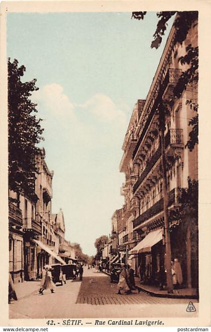 Algérie - SETIF - Rue Cardinal Lavigerie