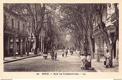 Algérie - SETIF - Rue de Constantine