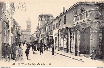 Algérie - SETIF - Rue Saint-Augustin