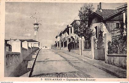 Algérie - SOUK AHRAS - Esplanade Paul-Doumer - Ed. Photo-Africaines 5