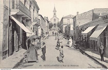 Algérie - SOUK AHRAS - Rue de Madaure
