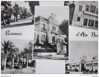 CPSM 1954 de Aïn Bessem >  Kabylie Algérie>souvenir multi-vues ex colonie française>militaria La quille véritable photo