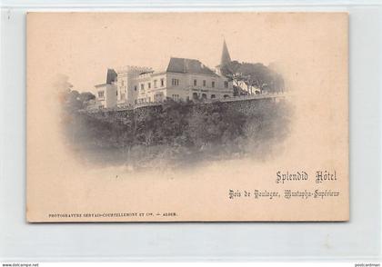Algérie - Alger MUSTAPHA SUPÉRIEUR - Splendid Hôtel - Carte de Visite - Ed. Gervais Courtellemont & Cie, Alger