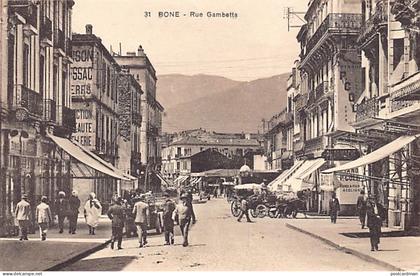 Algérie - BÔNE Annaba - Rue Gambetta