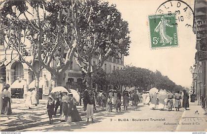 Algérie - BLIDA - Boulevard Trumelet