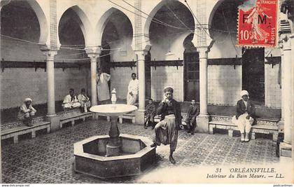 Algérie - CHLEF Orléansville - Intérieur du Bain Maure