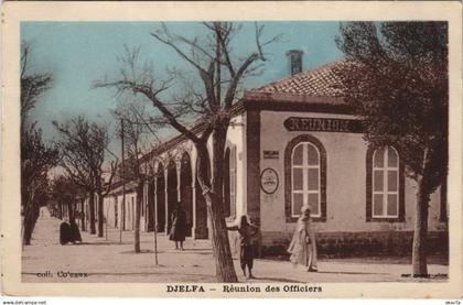 CPA ALGERIA DJELFA Reunion des Officiers (1089390)