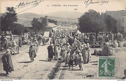 Algérie - GUELMA - Rue d'Announa - Ed. C. Nataf 17