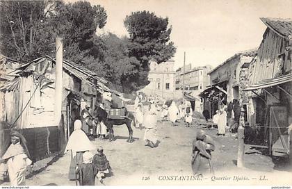 Algérie - CONSTANTINE - Quartier Djabia