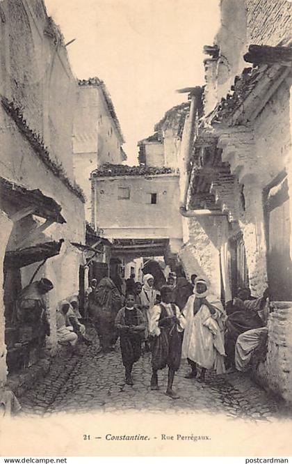 Algérie - CONSTANTINE - Rue Perrégaux