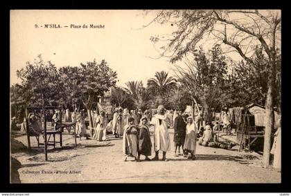 ALGERIE - M'SILA - PLACE DU MARCHE