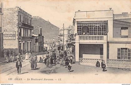 Algérie - ORAN - Le Boulevard Marceau