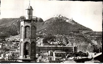 CPA Oran Le Minaret et le Vieil Oran