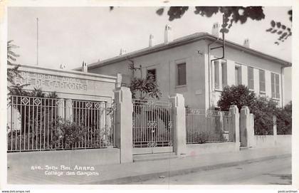 Algérie - SIDI BEL ABBES - Collège des garçons