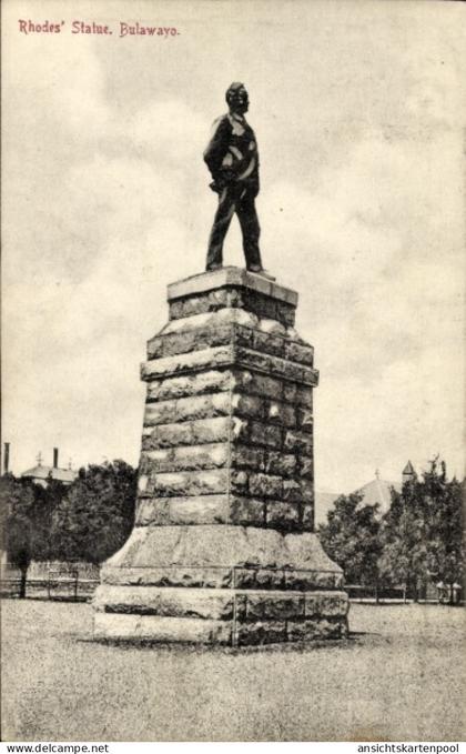 CPA Bulawayo Simbabwe, Rhodes Statue