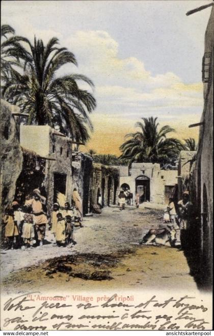 CPA Tripolis Tripoli Libyen, Dorfpartie