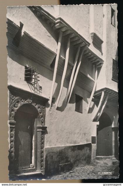 ALGER.  CASBAH.  RUE DJEMAA SAFFIR       CARTE PHOTO