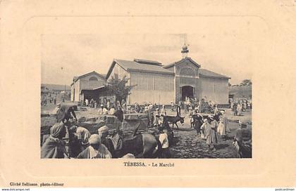 Algérie - TÉBESSA - Le marché - Ed. Bellisson