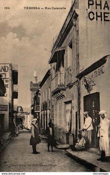 Algérie - TEBESSA - Rue Caracalla