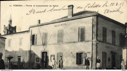 CPA Tebessa Mairie et Commissariat de Police