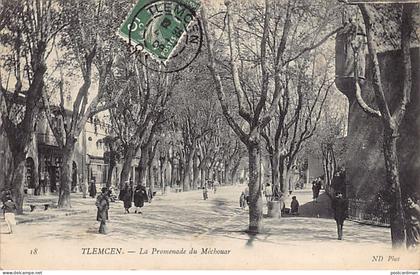 Algérie - TLEMCEN La Promenade du Méchouar