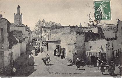 Algérie - TLEMCEN - La Rue Mascara.