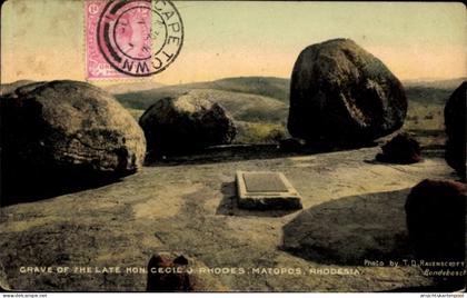 CPA Simbabwe, Matobo, Grab von Cecil Rhodes