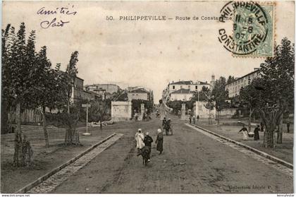 Philippeville, Route de Constantine