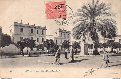 Algérie - BÔNE Annaba - La place Alexis Lambert