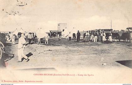 Algérie - COLOMB BÉCHAR - Camp des Spahis - Ed. A. Benayoun