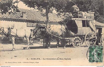 Algérie - DJELFA - La diligence de Bou Saada - Ed. Elie Henri 4