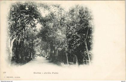 CPA ALGERIA GUELMA Jardin Public (1146121)