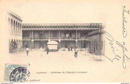 Algérie - LAGHOUAT - Intérieur de l'hôpital militaire - Ed. J. Barbès