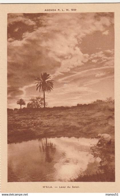 Algérie - M'SILA  Lever du soleil