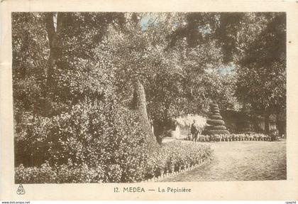 CPA MEDEA-La pepiniere