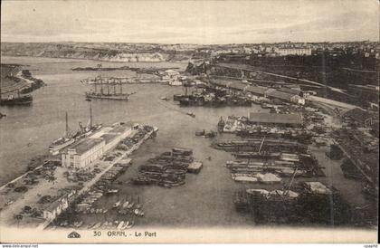Algerie Oran CPA Le port