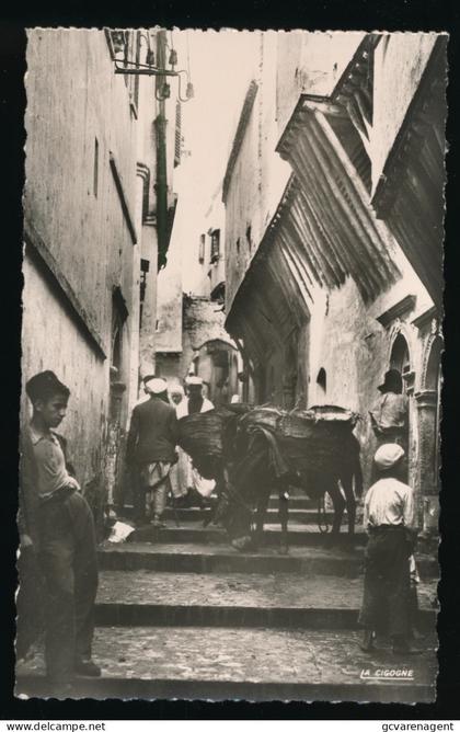 ALGER.  CASBAH - RUE N'FISSAH    CARTE PHOTO