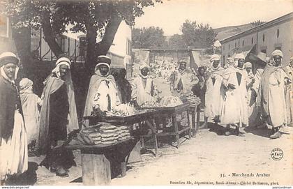 Algérie - SOUK AHRAS - Marchands arabes - Ed. Bousdira fils 35