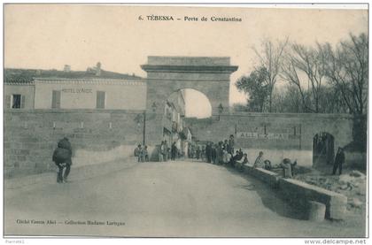 AFRIQUE - ALGERIE - TEBESSA - Porte de Constantine