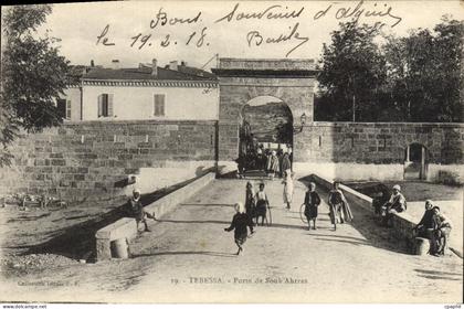 CPA Tebessa Porte de Souk Ahrras