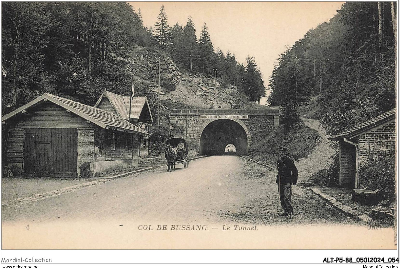 ALIP5-0428-88 - COL DE BUSSANG - le tunnel