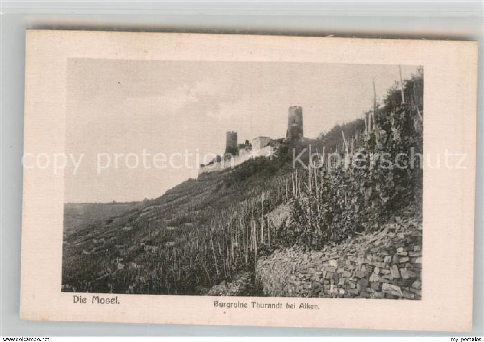 Alken Koblenz Burgruine Thurandt