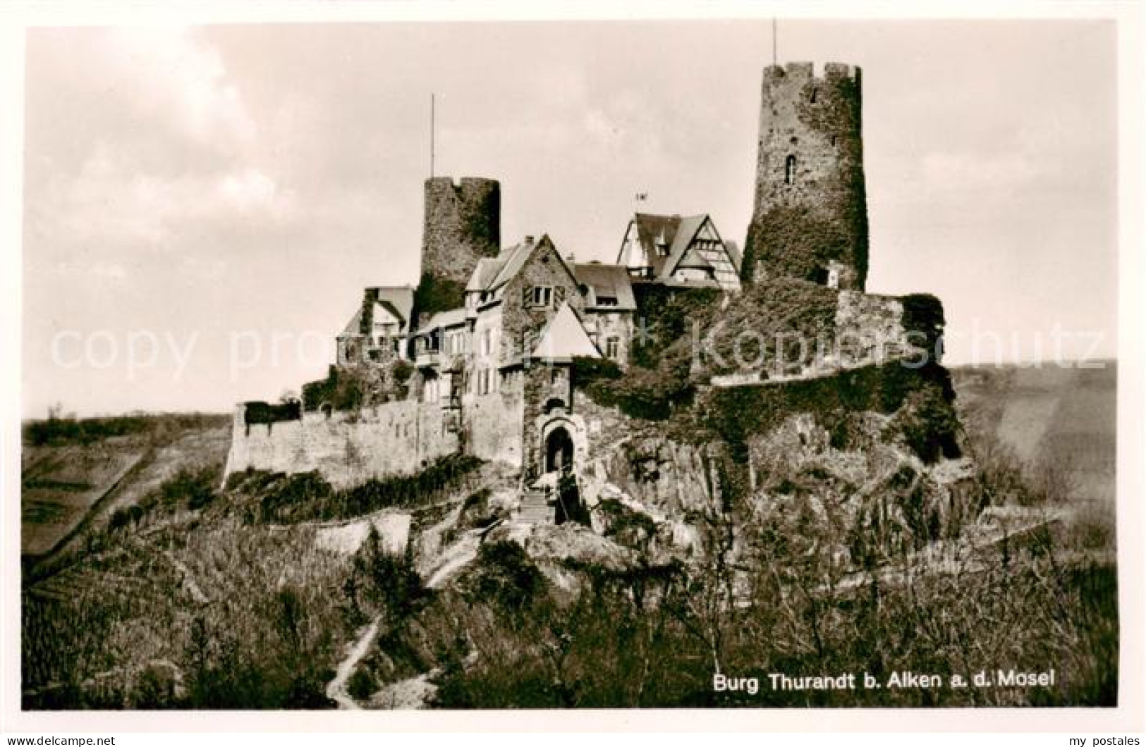 Alken Mosel Burg Thurandt