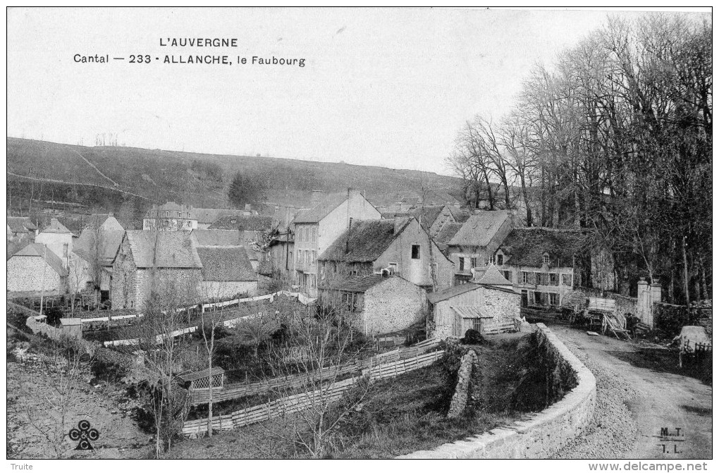 ALLANCHE LE FAUBOURG